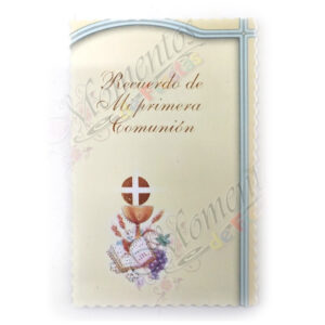 Tarjetas de Comunión – Recuerdo Simple x10 [Cód. 4008]