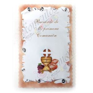 Tarjetas de Comunión – Recuerdo Simple x10 [Cód. 4009]