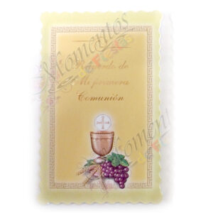 Tarjetas de Comunión – Recuerdo Simple x10 [Cód. 4010]