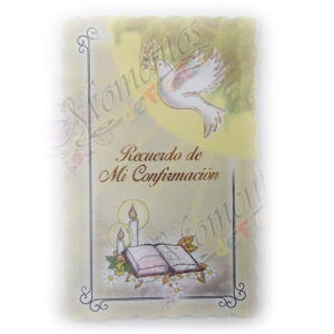 Tarjetas de Comunión – Recuerdo Simple x10 [Cód. 4021]
