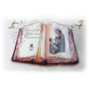 Tarjetas de Comunión – Recuerdo Simple x10 [Cód. 514]