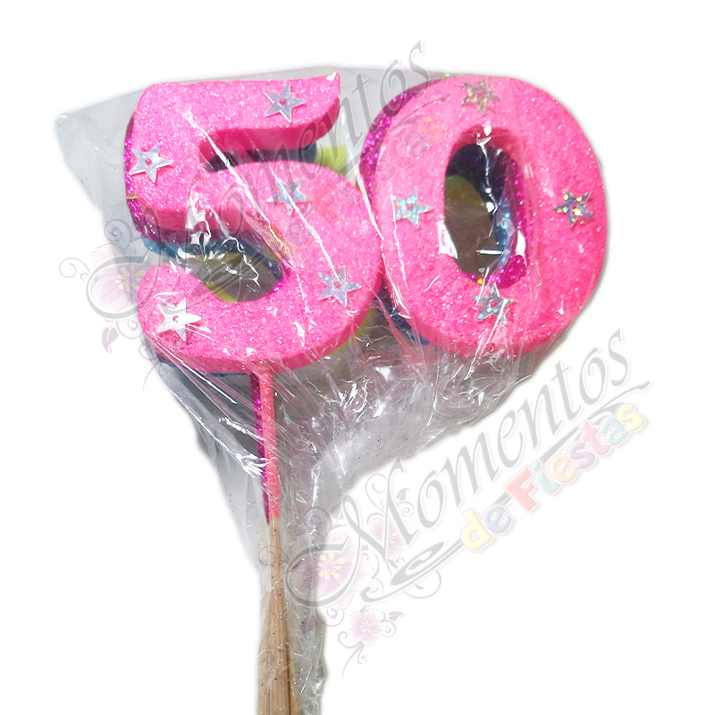 50 de Telgopor Colores Surtidos x5 unidades