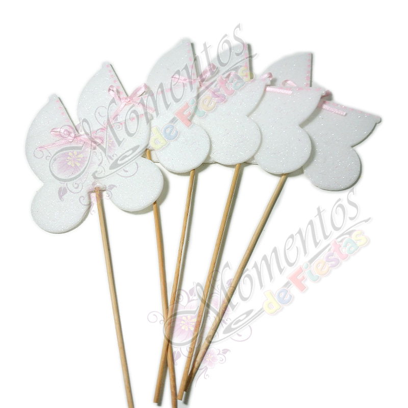 Adorno de Torta - Coche de Bebé Rosa x5 unidades - Image 3