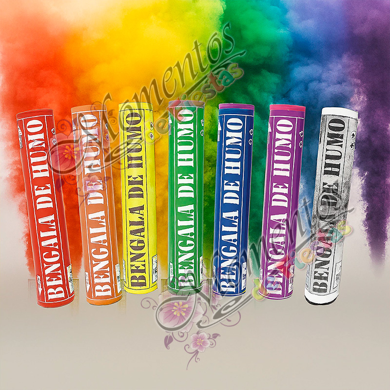 Bengala de Humo - Color Amarillo - Image 3