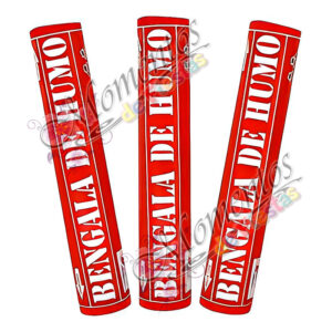 Bengala de Humo - Color ROJO