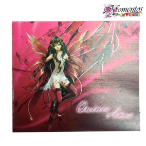 Tarjeta de Invitación Cuadrada con Sobre x10 unidades – 15 años – Hada Rosa [Cod. 1023]