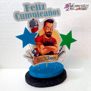 Adorno de torta | con Base – BARBERO