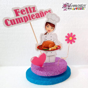 Adorno de torta | con Base – CHICA CHEF