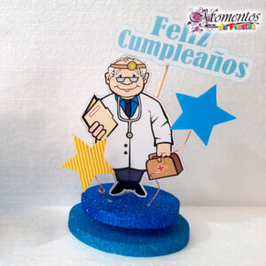 Adorno de torta | con Base – DOCTOR ADULTO