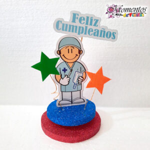 Adorno de torta | con Base – ENFERMERO