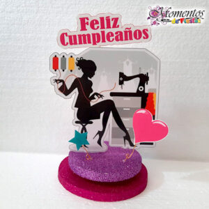 Adorno de torta | con Base – MODISTA COSTURERA