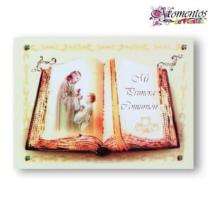 Tarjeta de Invitación Simple - Comunión - Jesus Nene x10 unidades [cod. 716]