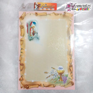 Pergamino - Comunión - Cáliz Niña - x15 unidades